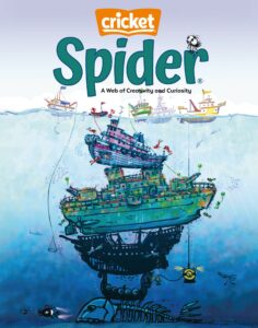 Spider Magazine Stories, Games, Activites and Puzzles for C…